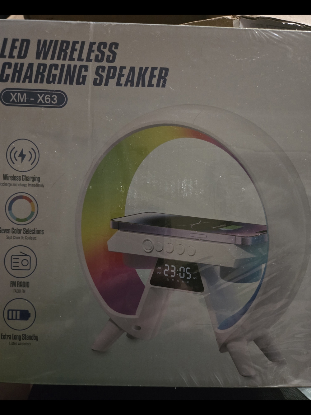 LED WIRELESS CHARGING SPEAKER